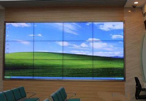 竹溪液晶拼接屏的另类用法。